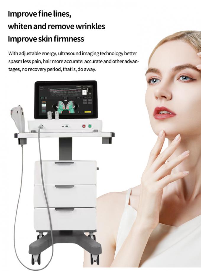 고강도 집중 초음파 비수술 얼굴 및 신체 치료 3D 히푸 기계 피부 리프팅 및 표적 지방 감소 6